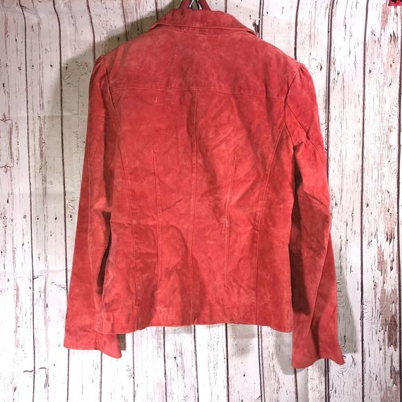 MetroStyle Suede Jacket Size 12 - Picture 3 of 4